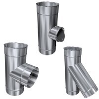 T-Stück / Feuerungsanschluss