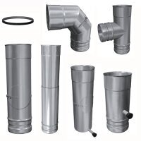 Edelstahlschornsteine Zubehör für Überdruckbetrieb