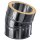 Edelstahlschornstein Winkel / Bogen 15° DW 80 - 300 mm