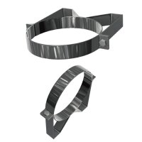 Edelstahlschornstein Wandhalter Universal starr 50 mm DW...
