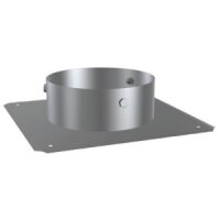 Edelstahlschornstein Universal Schachtabdeckung mit...