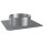 Edelstahlschornstein Universal Schachtabdeckung mit Hinterlüftung DHS DN 80 - 250 mm