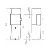 Kaminofen Jotul F 174 Gusseisen 5,5 kW