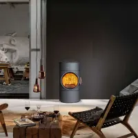 Kaminofen Austroflamm Clou compact 2.0 Stahlverkleidung 6 kW