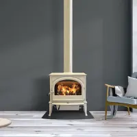 Kaminofen Jøtul F 400 ECO SE IVY Farbe elfenbein 7 kW