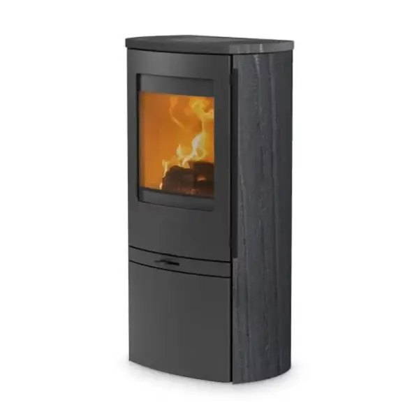Kaminofen Lotus Jubilee 20 Indian Night 4 kW 3 Griffvarianten wählbar