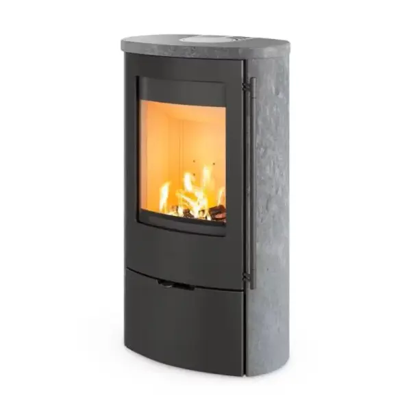 Kaminofen Lotus Jubilee 25 Speckstein 6,5 kW 3 Griffvarianten wählbar