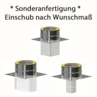 Edelstahlschornstein Grundplatte für...