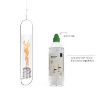 Höfats SPIN 1200 Hängefeuer silber