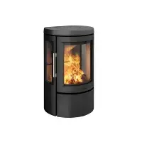 Kaminofen HWAM 2610C mit Seitenscheiben – verschiedene Ausführungen, Grau und Schwarz, 4,5 kW