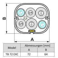 Kanal (T - EXC), 2 Meter lang