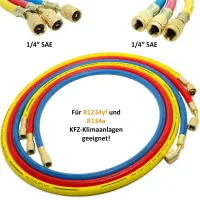 KFZ Klimaanlagen Monteurhilfe für Kältemittel R1234yf inkl Schnellkupplung HD/ND