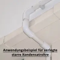 Kondensatrohr TCR-21 - Stecksystem TCR-21 - Ø 21mm aussen - Ø 17mm innen