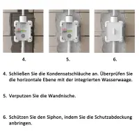 UP/AP Trockensiphon / Kugelsiphon REGIO mit Kugeldichtung für Kondensatabführung Klimaanlage