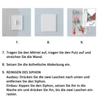 UP/AP Trockensiphon / Kugelsiphon REGIO mit Kugeldichtung für Kondensatabführung Klimaanlage
